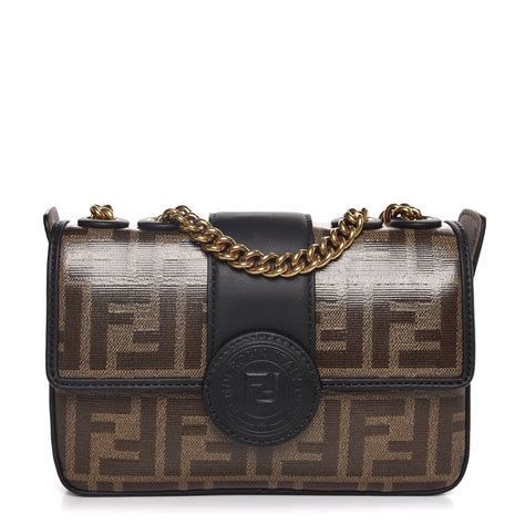 mini black fendi bag|Fendi mini cross body bag.